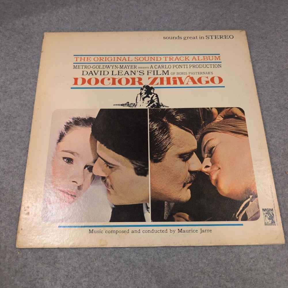 Doctor Zhivago Original Soundtrack Vinyl LP Maurice Jarre MGM SWAE-90620 Stereo - Picture 1 of 7